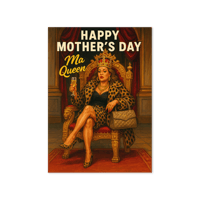 Image 1 of Ma Queen - Mother's Day Greeting card