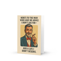 Image 3 of Gentleman’s Dad - Father's Day Greeting card