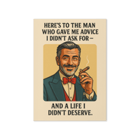 Image 1 of Gentleman’s Dad - Father's Day Greeting card