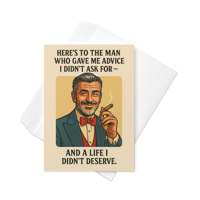 Image 2 of Gentleman’s Dad - Father's Day Greeting card