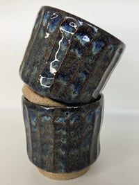 Image 1 of Floating Blue Stacking Cup Set of 2