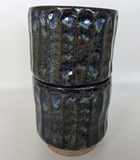Image 3 of Floating Blue Stacking Cup Set of 2