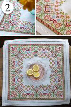 Image of Folk Embroidery Cross Stitch Kits