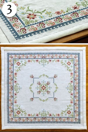 Image of Folk Embroidery Cross Stitch Kits