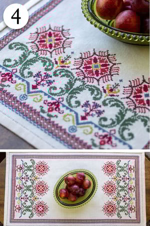 Image of Folk Embroidery Cross Stitch Kits