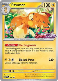 Pawmot - 006 (Prerelease) - SV: Scarlet & Violet Promo Cards - Near Mint
