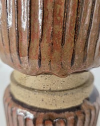 Image 2 of Iron Red Stacking Cup Set of 2