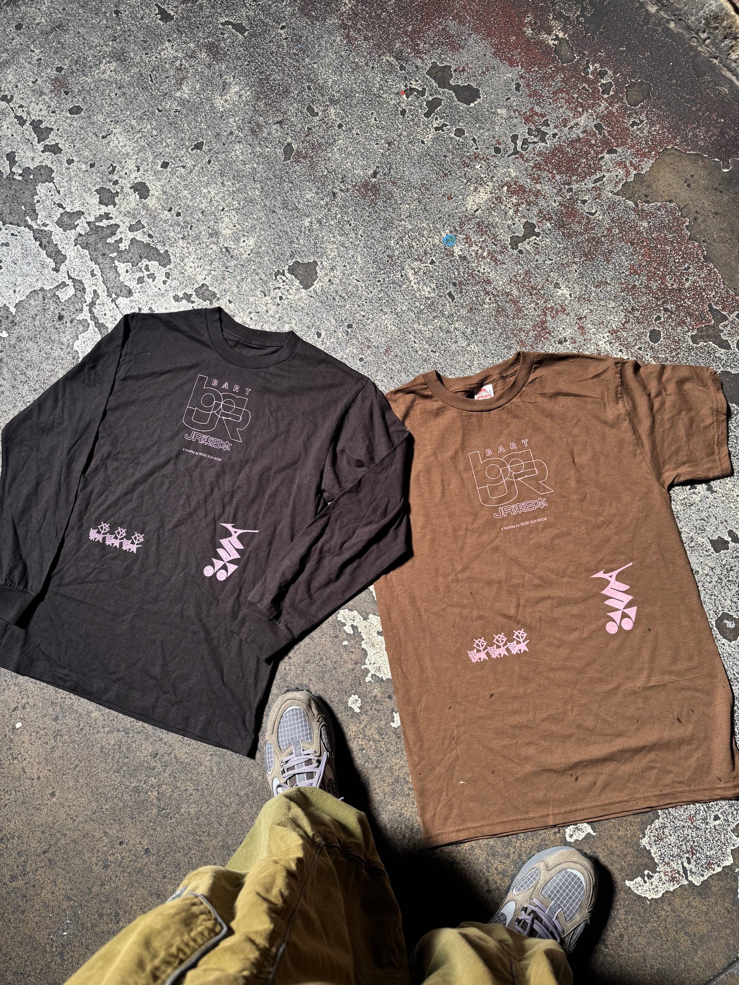 BART x Japan Railways Bootleg Shirt 