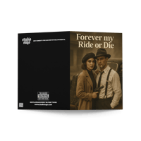 Image 5 of FOREVER MY RIDE OR DIE - Valentine's day card