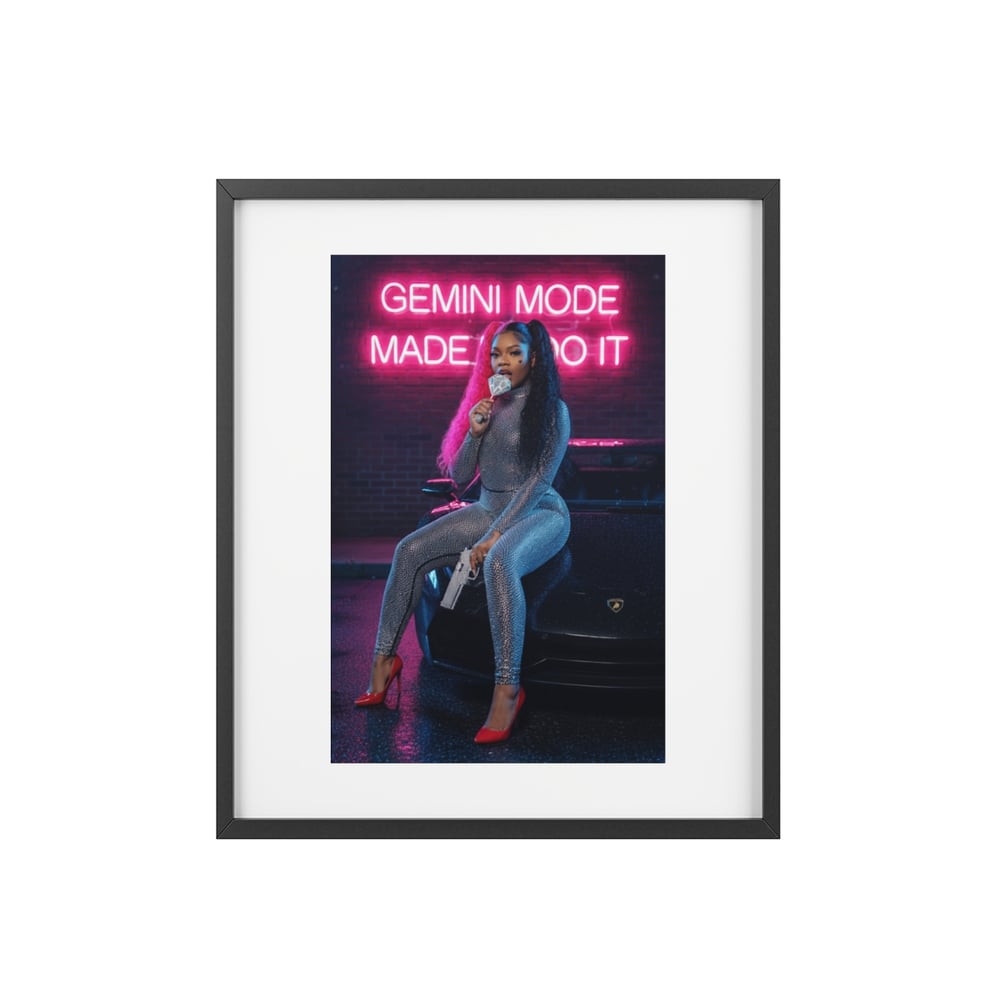 Image of Framed Posters, Matte
