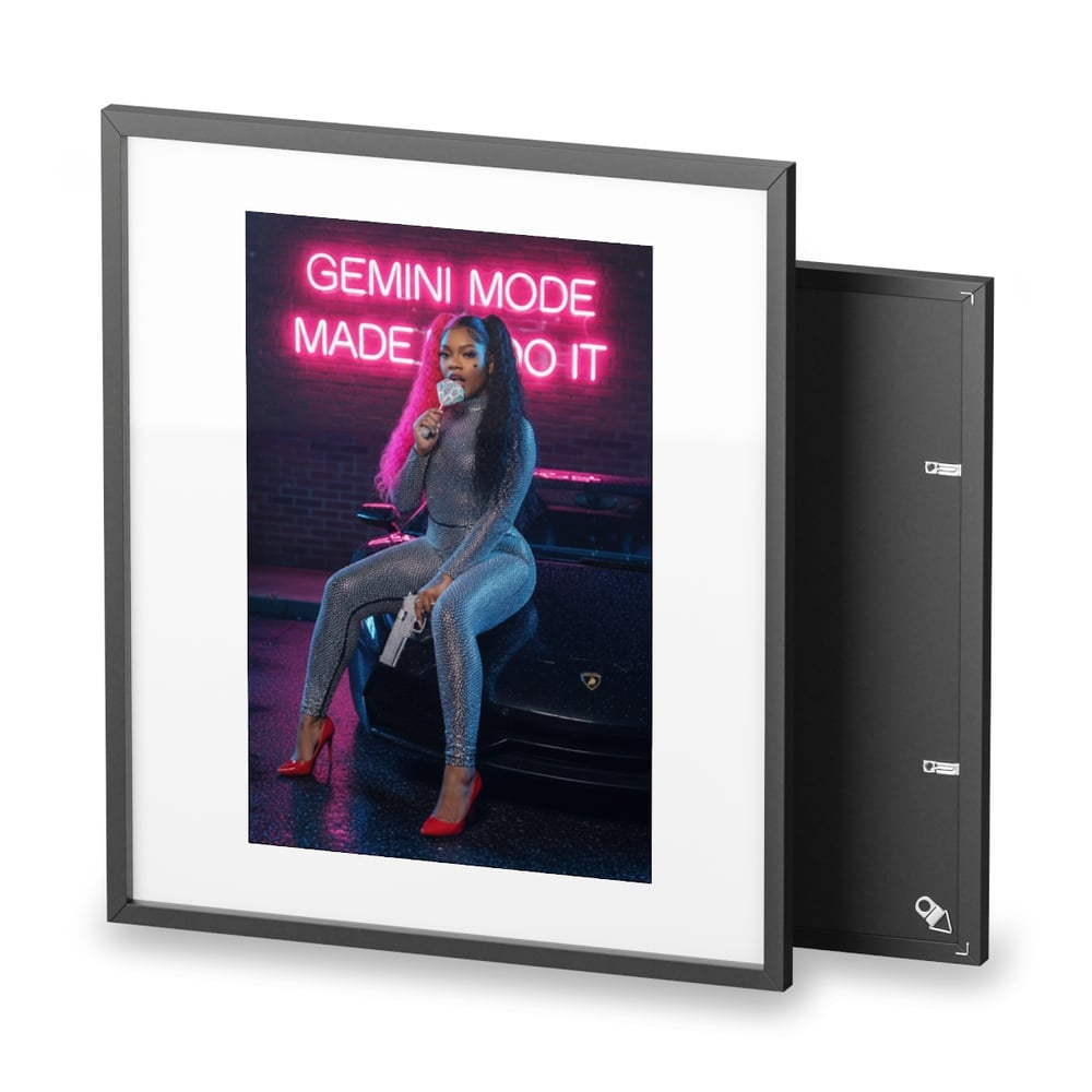 Image of Framed Posters, Matte