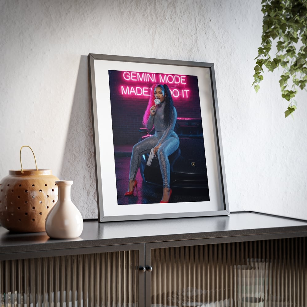 Image of Framed Posters, Matte