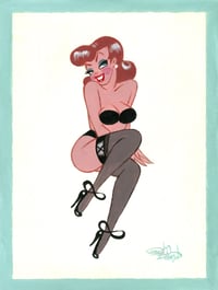 Nylon Nellie Original Acrylic Painting