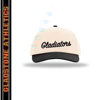 Vintage Gladiator Hat (Natural + Black)