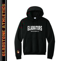 Gladiators Baseball Hoodie (Black)