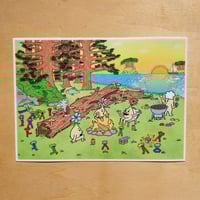 Image 2 of Bulb People Grill & Chill sticker