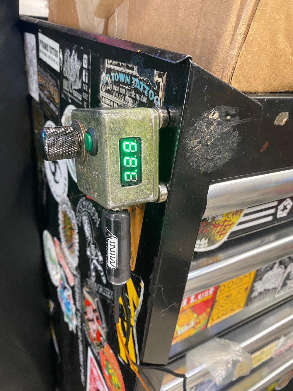 Image of Juice Box DIGI/ left side mount/ ww1 green 