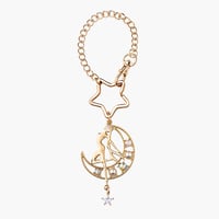 Image 2 of Preorder - Sailor Moon Store Original Silhouette Bag Charm (Usagi Tsukino)