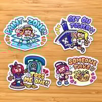 Image 1 of ranked modes sticker set