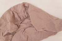 Of the Sun linen cot sheet lilac