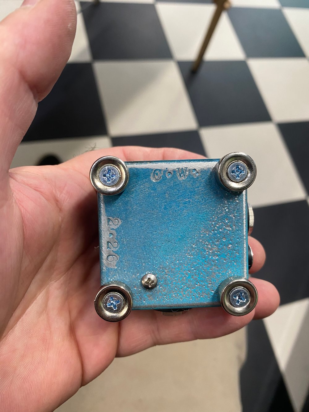 Image of Juice Box DIGI 2.0/ front-top mount/ blue bling