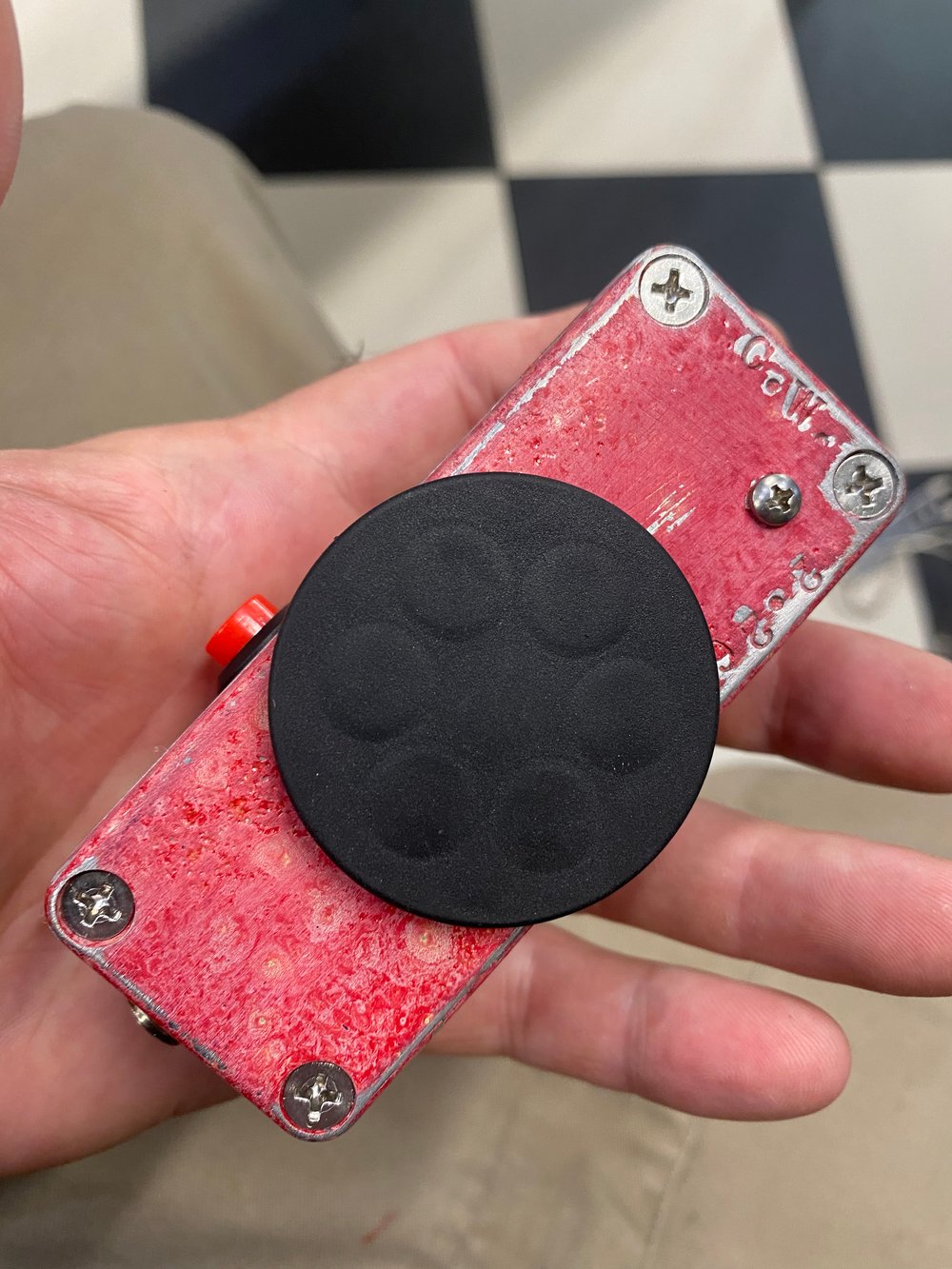 Image of Electric Twinkie/ left side mount/ bubble gum