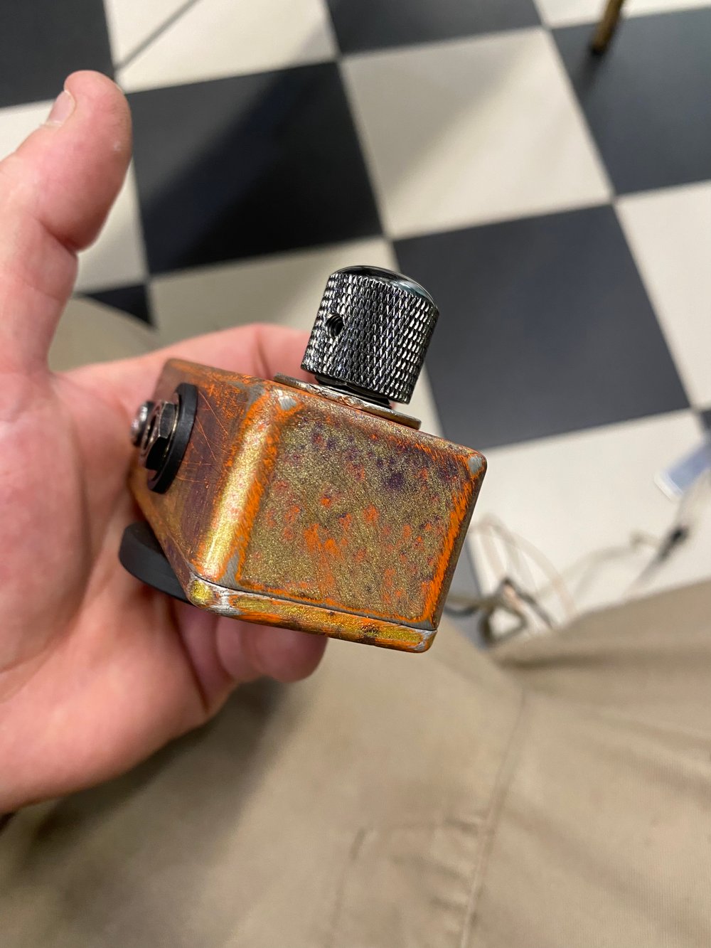 Image of Electric Twinkie/ right side mount/ dragon fruit