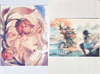Image 1 of 「genshin」8.5" x 11" prints