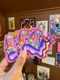 Image 2 of Lava Lamp Snail Prints + Stickers