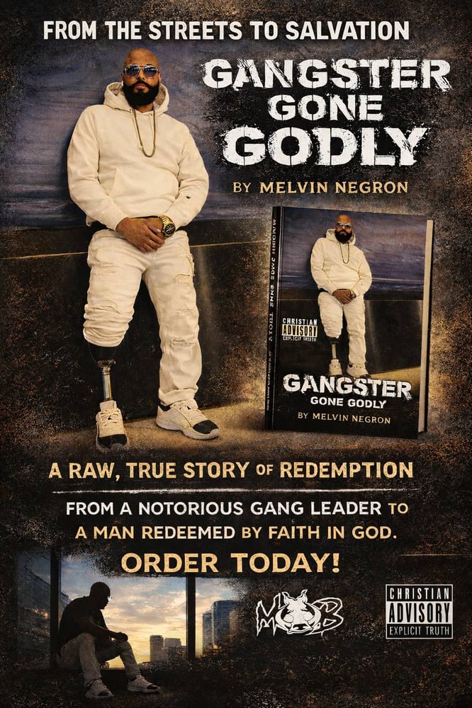 Image of Gangster Gone Godly - Hard Copy