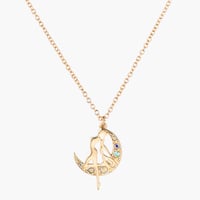 Image 2 of Preorder - Sailor Moon Store Original Silhouette Necklace (Usagi Tsukino)