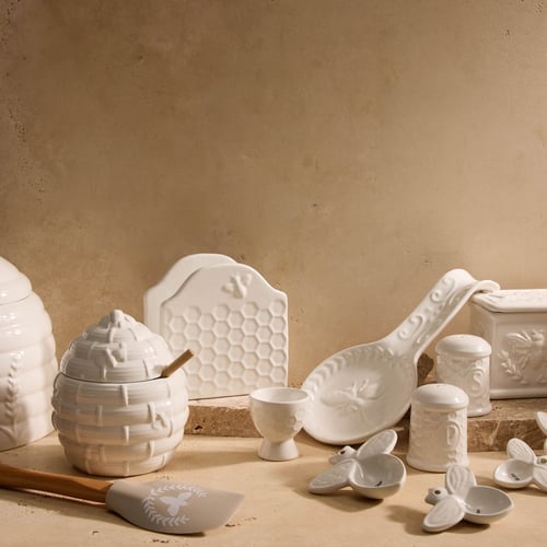 Image of Wildflower & Hive Measuring Spoons - White