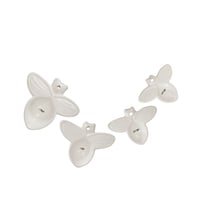 Image 2 of Wildflower & Hive Measuring Spoons - White
