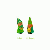 Image 1 of St Patrick's Day Gnomes/Leprechauns Dot and Sonny