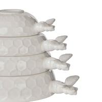 Image 5 of Wildflower & Hive Measuring Cups - White