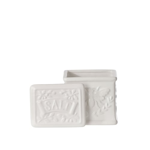 Image of Wildflower & Hive Salt Cellar - White