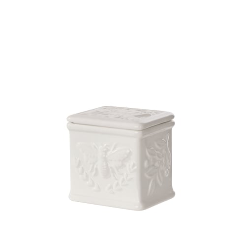 Image of Wildflower & Hive Salt Cellar - White