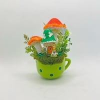 Image 2 of St. Patrick's Day/ Spring Gnome/ Leprechaun  with Kite tabletop decor 