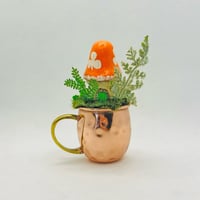 Image 3 of St. Patrick's Day copper mug tabletop decor