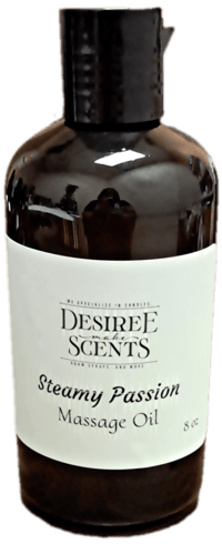 Steamy Passion Massage Oil 8oz