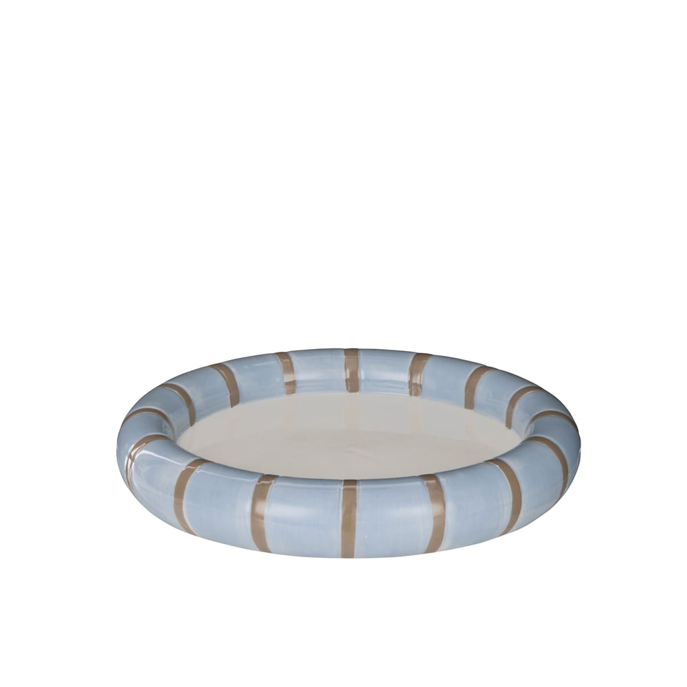 Image of Astrid Stripe Dish - Large