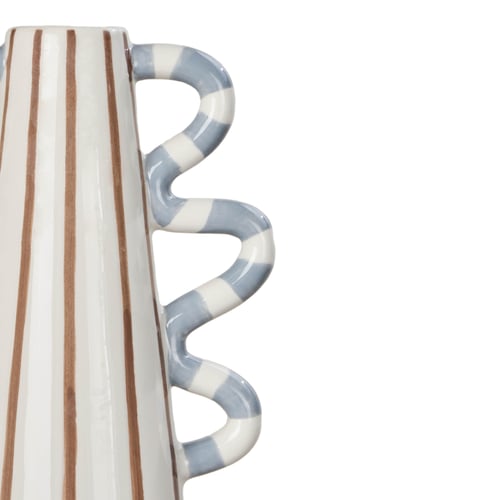 Image of Harper Stripe Vase - Medium