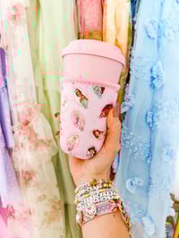 Image 1 of Pretty in Pink Cup Sleeve
