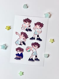 「haikyuu」oikawa sticker sheet
