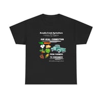 Image 1 of Arcadia Creek Agriculture Our Goal Connection tee | farm truck vegetables farmers to consum-c43ba422