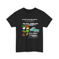 Image 3 of Arcadia Creek Agriculture Our Goal Connection tee | farm truck vegetables farmers to consum-c43ba422