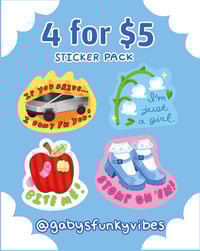 Image 1 of 4 for $5 Sticker Pack