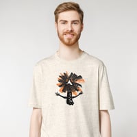 Image 1 of 'Cheap frill' - Adult t-shirt, oatmeal