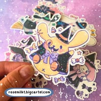 Image 3 of *Limited* Halloween Friends Acrylic Charms and stickers
