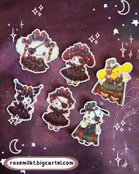Image 2 of Strawberry Vampire Charms and Stickers 